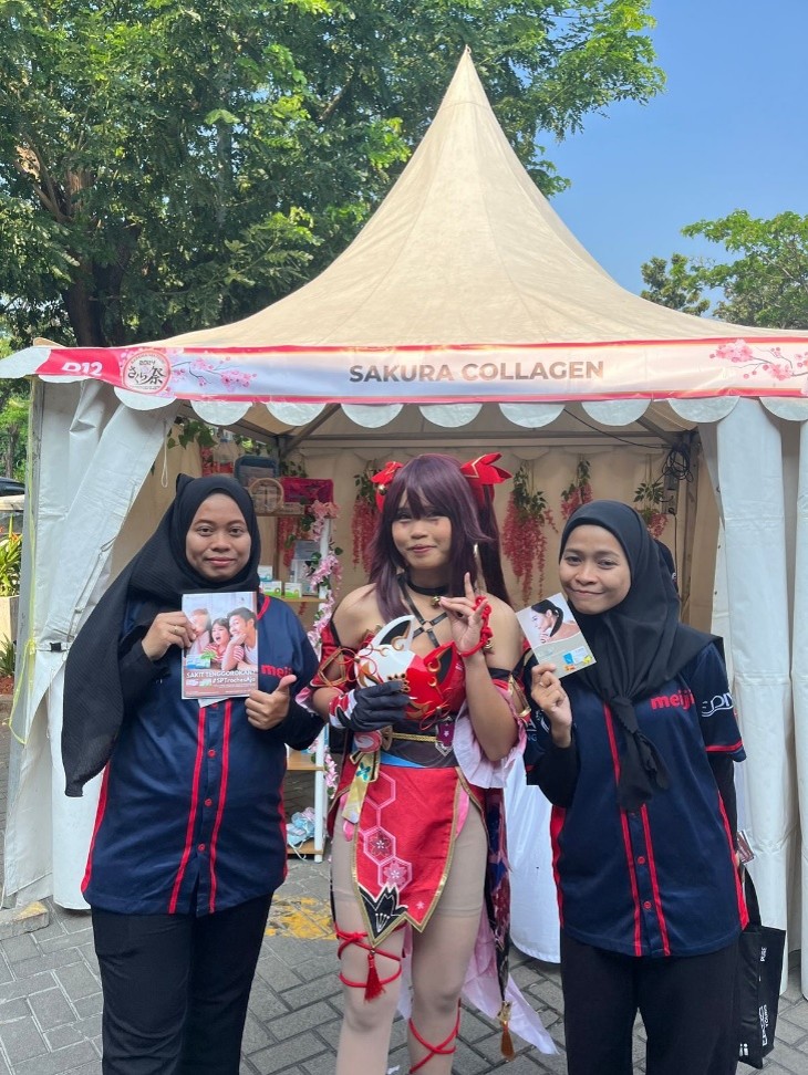 Joining the Sakura Matasuri event